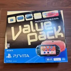 PSVita Value Pack Wi-Fi レッド/ブラック