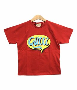 美品 グッチ ロゴTシャツ キッズ 36 100サイズ以下 GUCCI