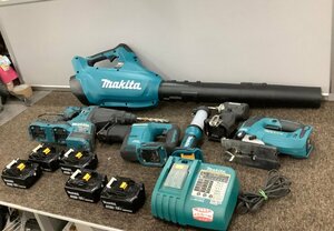 【比較的きれい！】makita マキタ　ブロワ　インパクトドライバー　充電式ジグソー　ライト　充電式レシプロソー　充電式ハンマドリル