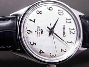セイコー ロードマチック 23石 自動巻時計 絹目全数字 1968年製 美品！！