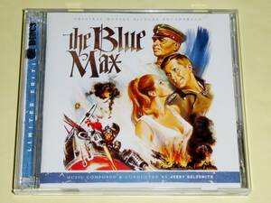 米国盤CD　ブルー・マックス　２枚組　サウンドトラック　2000枚限定　ジェリー・ゴールドスミス　THE BLUE MAX