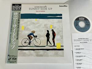 【LD/CASIOPEA音楽】SUNNY SIDE UP CALIFORNIA IMAGE SKETCH 帯付LD SM035-3339 85年版,カシオペア,Mint Jams,Down Upbeat,Photographs