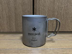 1円スタート snow peak スノーピーク チタンダブルマグ 450(MG053) アウトドア ソロキャンプ マグカップ ダブルウォール