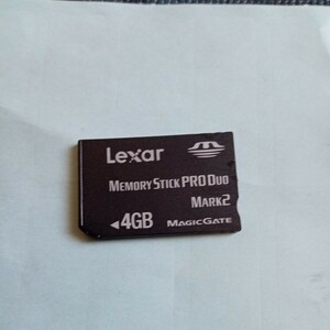 24809 Lexar メモリースティックプロデュオ 4GBフォーマット済み