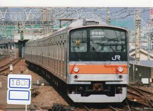 【鉄道写真】[1830]JR東日本 205系 M31編成 2008年9月頃撮影、鉄道ファンの方へ、お子様へ