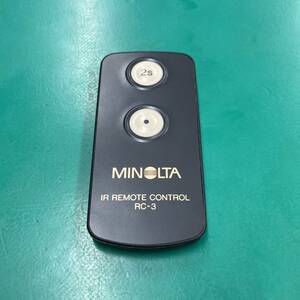 MINOLTA コントローラー RC-3 中古品 R01780