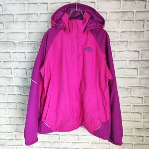 ザノースフェイス　THE NORTH FACE マウンテンパーカー　ナイロンジャケット　ピンクパープル　XXL GORE-TAX　大きいサイズ　レディース