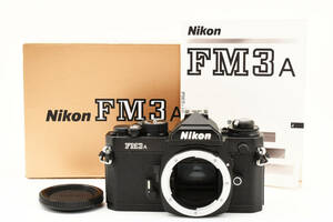 Nikon FM3A ブラック 35mm 一眼レフ フィルムカメラ ボディ ニコン 元箱付き #5709