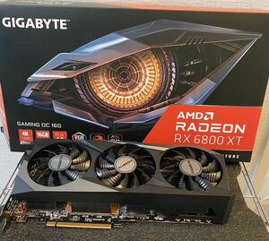 Gigabyte Radeon RX 6800 XT GAMING OC 16GB グラフィックスカード GV-R68XTGAMING OC-16GD