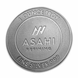 [保証書・カプセル付き] (新品) アメリカ 「ASAHI・アサヒ」純銀 1オンス メダル