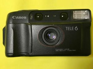 コンパクトフィルムカメラ Canon キャノン Autoboy TELE 6 DATE ジャンク　#1204800