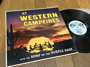 ★即決落札★Sons of the Purple Sage「AT WESTERN CAMPFIRES」C&W/US盤/全１２曲収録