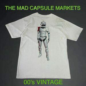 希少 VINTAGE THE MAD CAPSULE MARKETS 020120 ライブDVD バンドT ロックT 00