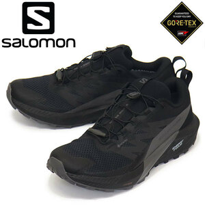 Salomon (サロモン) L47147200 SENSE RIDE 5 GORE-TEX トレイルランニングシューズ Black x Magnet x Black SL027 28.0cm
