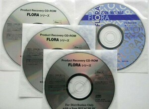 ◆ 日立 Flora 270W NB1/NB2 用 Win XP-Pro リカバリＣＤセット ◆