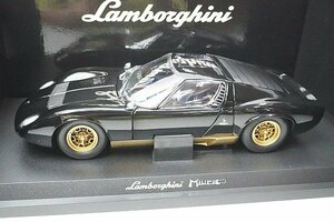 京商 KYOSHO 1/18 Lamborghini ランボルギーニ ミウラ P400 SV ブラック 08313BK
