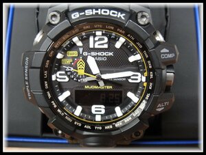 63414ST 超美品 CASIO カシオ G-SHOCK MUDMASTER マッドマスター GWG-1000-1A3JF 電波ソーラー 防塵・防泥構造 20気圧防水 MASTER OF G