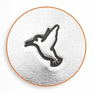 彫金刻印 Hummingbird＊ハチドリのデザイン　鳥モチーフ 動物イラスト アニマルスタンプ　インプレスアート　道具 工具 ツールImpressArt