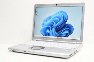 1円スタート ノートパソコン Windows11 Panasonic レッツノート CF-SV7 メモリ8GB 第8世代 Core i5 SSD256GB Windows10 12.1 カメラ