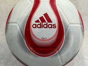 #2451 【使用品】アディダス adidas ジュニア サッカーボール 子供用 3号 ワールドカップドイツ 【現状お渡し/空気あり】