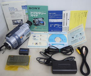 ♪ SONY/ソニー ハンディカム デジタルビデオカメラ DCR-TRV240 ジャンク♪