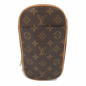 ルイ・ヴィトン ポシェット ガンジュ ブランドオフ LOUIS VUITTON ウエストバッグ ボディバッグ モノグラム 中古 レディース