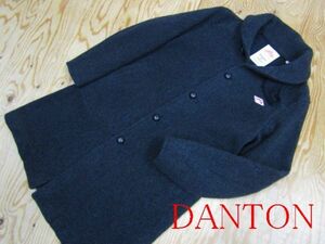 ★ダントン DANTON★レディース ウールモッサ ロングコート グレー★R60114012B