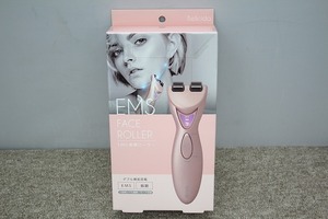 【未使用】 Bellcida 美顔フェイスローラー EMSフェイスローラー/ロゼピンク EFR02