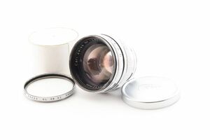 [Rank:B] Contax Carl Zeiss Sonnar 50mm F1.5 MF 単焦点 レンズ / カールツァイス ゾナー 完動品 おまけで保護フィルター付 #4718