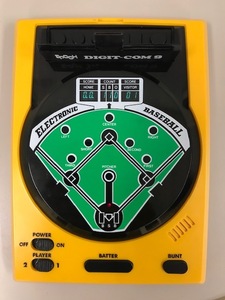 エポック社 マイコン ベースボール デジコム９ ナイン ELECTRONIC BASEBALL DIGIT-COM 9/動作確認 当時物 昭和 レトロ ビンテージ 野球盤