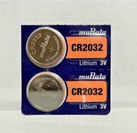 【送料無料/新品】■ムラタ■CR2032(2個）・リチウムボタン電池