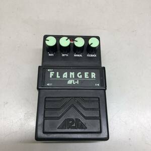 120 ARIA FLANGER AFL-1 中古 ペダルスイッチに不具合有 通電のみ確認済み ギター エフェクター 