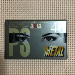 AXIA PS-METAL 46 メタルポジション カセットテープ【未開封新品】■■