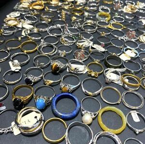 【33】　約100個以上　指輪 リング ring アクセサリー ヴィンテージ 昭和レトロ ジュエリー 大量セット　まとめ売り　