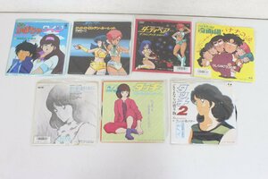 ○(6)EPレコード セット まとめ タッチ 奇面組 かぼちゃワイン ダーティーペア アニメ 昭和 レトロ