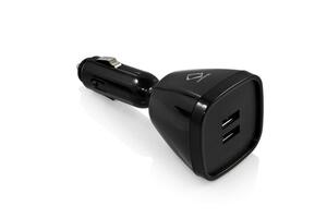 即決・送料込)【車載用充電器(充電用USBポート２口搭載)】CAPDASE 各種スマートフォン 対応 Dual USB Car Charger デュアル USB カーチャー