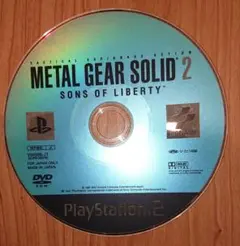 PS2 メタルギアソリッド 2 Sons of Liberty