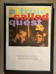 A TRIBE CALLED QUEST トライブ A4 ポスター 額付 Ⅴ