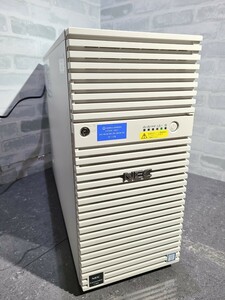 【中古動作品】管1Z154 NEC Express5800 T120f タワーサーバー CPU XEON E5-2603V3 Bios起動OK HDD2TB×4(初期化済み)、メモリー4GB 