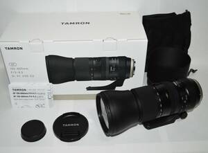 #a0503【美品】 TAMRON タムロン SP 150-600mm F5-6.3 Di VC USD G2 A022E（キヤノンEF用）