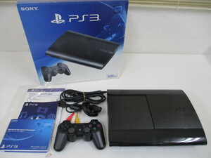 SONY PlayStation3　PS3 本体 500GB ブラック　CECH-4300C　ジャンク品　激安1円スタート