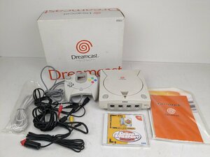 【動作確認済】 DC ドリームキャスト HKT-3000 本体 コントローラー ケーブル 付属 Dream Cast SEGA DCコントローラー / 80(KSAW015244)