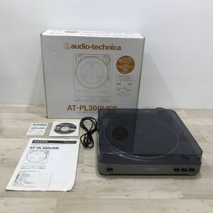 audio-technica AT-PL300USB ステレオターンテーブル オーディオ[C3471]