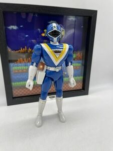 Bandai Sentai Fiveman Blue Figure 1990! Power Rangers! 海外 即決