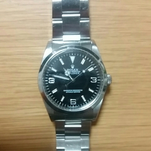 【本物】2000年頃　ロレックス　エクスプローラー1　14270　P番　ROLEX　EXPLORER1　木村拓哉　キムタク　日ロレOH後発送可能　付属一式