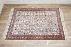 KK03 手織り ハンドメイド ウール100% トルコ絨毯 カーペット
