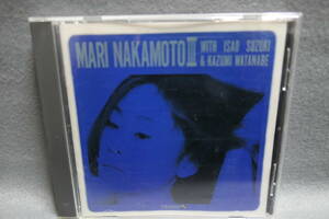 【中古CD】 中本マリ / Mari Nakamoto III / マリ・ナカモト 3 / 鈴木勲 / 渡辺香津美 