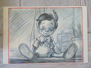WALT DISNEY 110th Anniversary ピノキオ PINOCCHIO コンセプトアート ポストカード