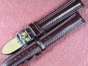 ☆★10665★☆＜WATCH-BELT＞レザーベルト１８mm(Ｒブラウン)DS