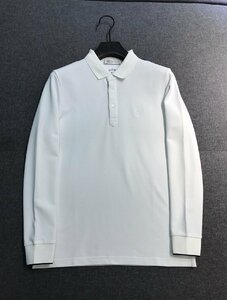 [BRUNELLO CUCINELLI ] ブルネロクチネリ　メンズ　ポロシャツ　長袖　厚め　秋冬新品　S-XXL　サイズ選択可能